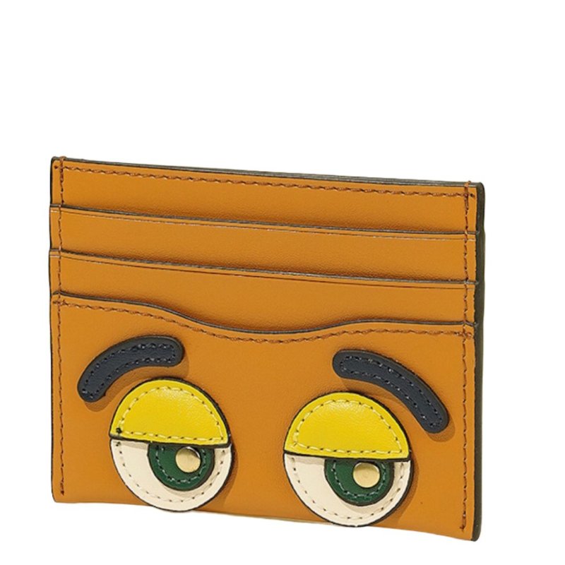 画像1: Cowhide eyeball card case レザーアイボールカードケース (1)