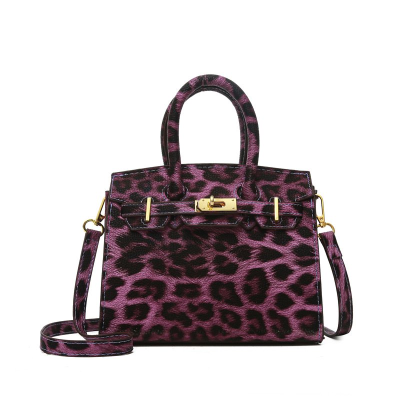 画像6: Leopard print tote shoulder crossbody bag　レオパードヒョウ柄トートショルダークロスボディバッグ (6)