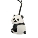 画像2: Fluffy panda bag charm keychain Fashion Accessory  　パンダバッグチャームキーホルダーファッションチャーム (2)