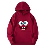 画像1: Mens Unisex sponge bob hoodie sweatshirt  ユニセックス 男女兼用 スポンジボブ スウェットフーディーパーカートレーナー　 (1)