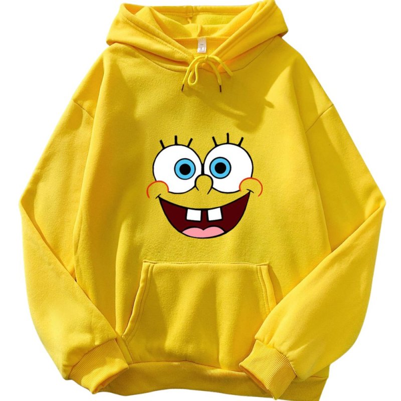 画像3: Mens Unisex sponge bob hoodie sweatshirt  ユニセックス 男女兼用 スポンジボブ スウェットフーディーパーカートレーナー　 (3)