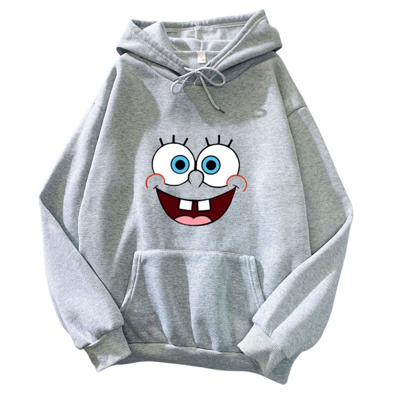 画像4: Mens Unisex sponge bob hoodie sweatshirt  ユニセックス 男女兼用 スポンジボブ スウェットフーディーパーカートレーナー　 (4)