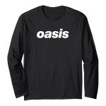 画像3: unisex Oasis print long-sleeved T-shirt  ユニセックスオアシス 長袖ラウンドネック Tシャツ  バンドT (3)