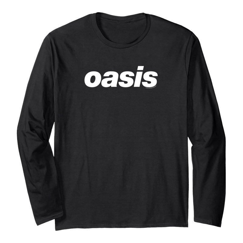 画像3: unisex Oasis print long-sleeved T-shirt  ユニセックスオアシス 長袖ラウンドネック Tシャツ  バンドT (3)