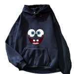 画像5: Mens Unisex sponge bob hoodie sweatshirt  ユニセックス 男女兼用 スポンジボブ スウェットフーディーパーカートレーナー　 (5)