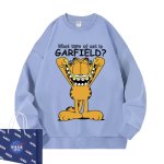 画像3: NASA x Garfield printed pullover Long sleeve  Trainer  男女兼用 ユニセックス ナサ× ガーフィールドプリントプルオーバトレーナー (3)