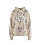 画像4: Unisex Saint Mary Christ Graffiti graphics printed hoodie hooded sweatshirt  男女兼用 マリア キリスト 落書き グラフィックプリント フーディ スウェット パーカー (4)