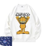 画像2: NASA x Garfield printed pullover Long sleeve  Trainer  男女兼用 ユニセックス ナサ× ガーフィールドプリントプルオーバトレーナー (2)