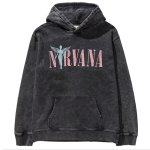 画像3: Unisex Cobennella's Nirvana vintage style hoodie Long sleeves Hoodie コベンネラニルヴァーナヴィンテージスタイルフーディ  パーカー バンド (3)