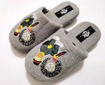 画像2: Homer Simpson print hot sandals slippers shoes   ユニセックス男女兼用ホーマーシンプソンプリントホット滑り止め付きサンダルスリッパシューズ (2)