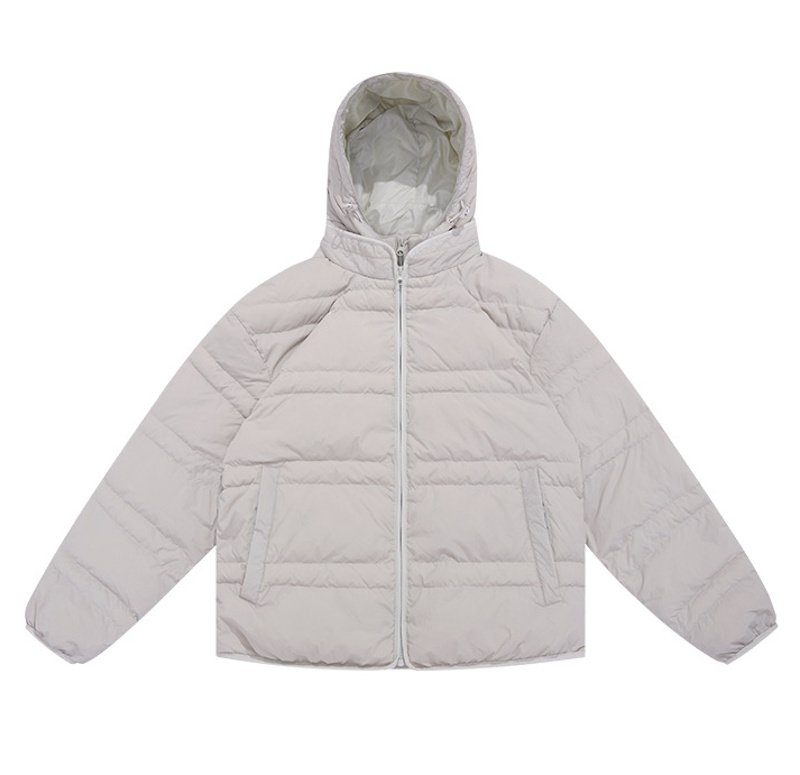 画像1: 3M Removable Water-Repellent Hooded Down Jacket Outdoor Workwear Sports Thermal Jacket ユニセックス男女兼用外し可能フード付きダウンジャケット (1)