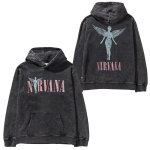画像1: Unisex Cobennella's Nirvana vintage style hoodie Long sleeves Hoodie コベンネラニルヴァーナヴィンテージスタイルフーディ  パーカー バンド (1)