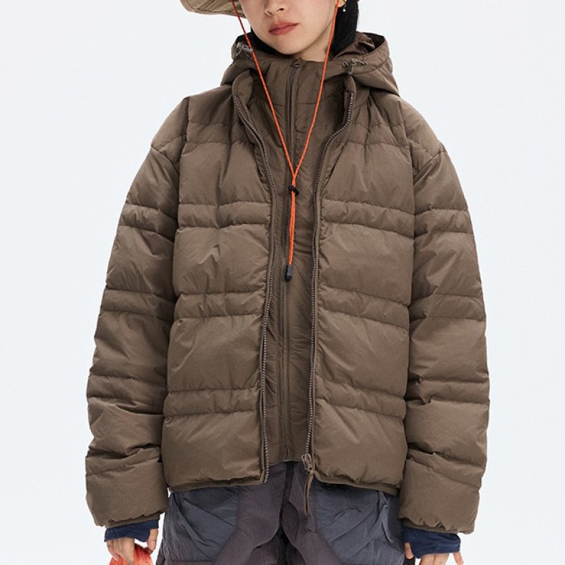 画像6: 3M Removable Water-Repellent Hooded Down Jacket Outdoor Workwear Sports Thermal Jacket ユニセックス男女兼用外し可能フード付きダウンジャケット (6)