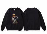 画像4: Unisex Graphic Snoopy & Woodstock Sweatshirt ユニセックス男女兼用グラフィックスヌーピー＆ウッドストックスウェットトレーナ  (4)