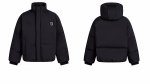 画像5: Removable hooded puffer down jacket coat  ユニセックス男女兼用外し可能フード付きパファーダウンジャケットコート (5)