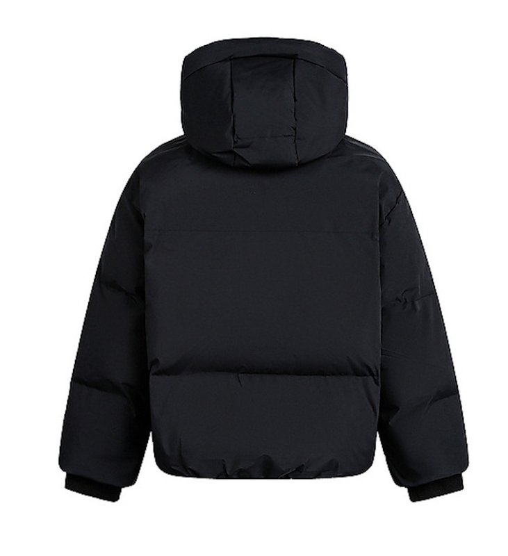 画像6: Removable hooded puffer down jacket coat  ユニセックス男女兼用外し可能フード付きパファーダウンジャケットコート (6)