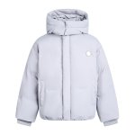 画像2: Removable hooded puffer down jacket coat  ユニセックス男女兼用外し可能フード付きパファーダウンジャケットコート (2)