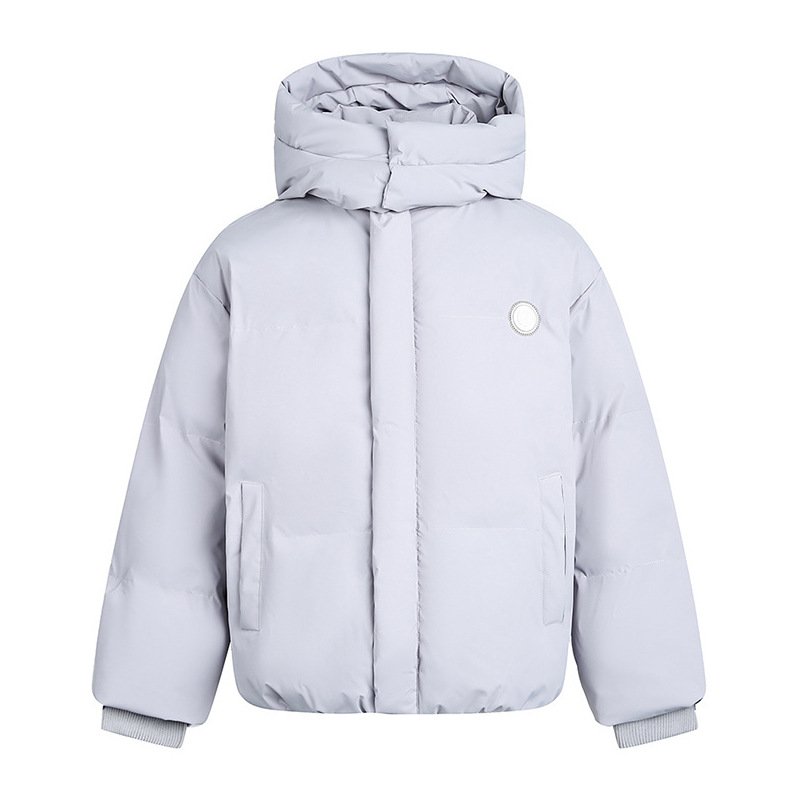 画像2: Removable hooded puffer down jacket coat  ユニセックス男女兼用外し可能フード付きパファーダウンジャケットコート (2)