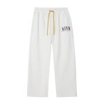 画像3: 25 M.E.D.M MEDM Sweat Pants ユニセックス メンズ 男女兼用 トレンド 刺繍サイドジッパーカジュアルパンツ ルーズストレートパンツ  ロゴ スウェット トレーナー  MR. ENJOY DA MONEY ミスターエンジョイダマネー (3)