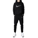 画像6: Men & Women Broken swoosh Setup Hoodie and Pants Set  バスケット ブロークン スウォッシュ プリントセットアップユニセックス男女兼用スウェットフーディ＆パンツセット (6)