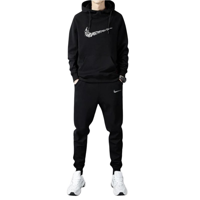 画像6: Men & Women Broken swoosh Setup Hoodie and Pants Set  バスケット ブロークン スウォッシュ プリントセットアップユニセックス男女兼用スウェットフーディ＆パンツセット (6)