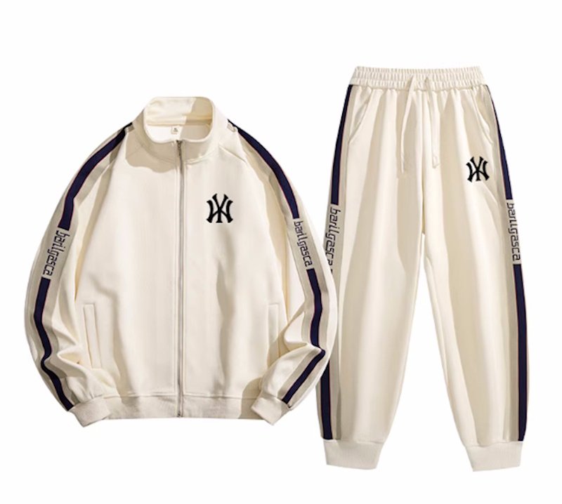 画像2: NYMYNEW sweatshirt & pants Setup Jacket  and Pants Set  NYMYNEWジップアップ＆パンツセットアップユニセックス男女兼用スウェット (2)