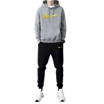 画像1: Men & Women Broken swoosh Setup Hoodie and Pants Set  バスケット ブロークン スウォッシュ プリントセットアップユニセックス男女兼用スウェットフーディ＆パンツセット (1)