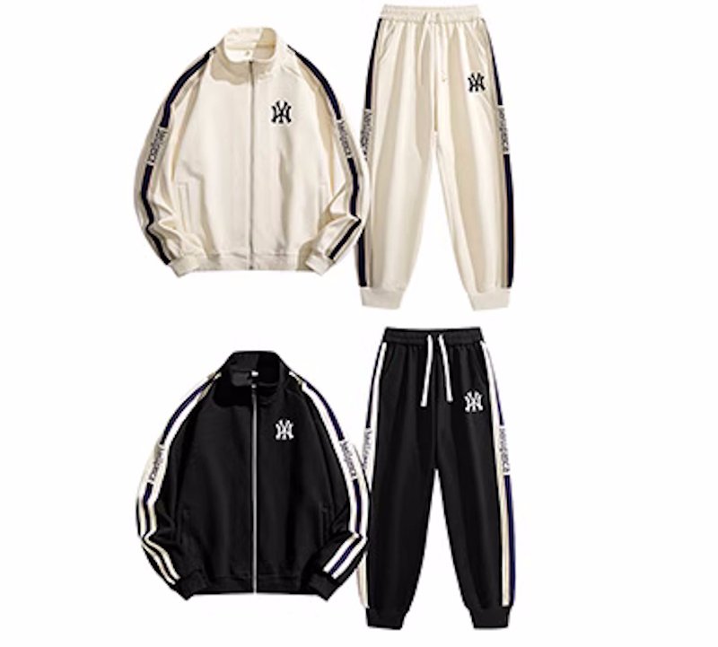 画像3: NYMYNEW sweatshirt & pants Setup Jacket  and Pants Set  NYMYNEWジップアップ＆パンツセットアップユニセックス男女兼用スウェット (3)