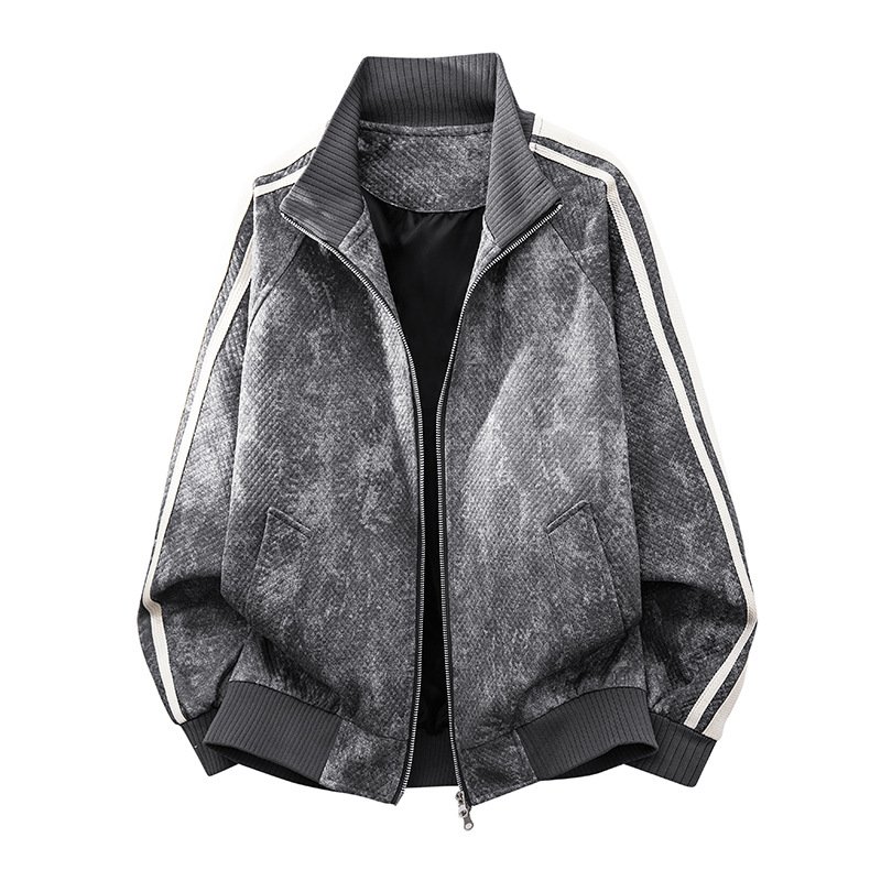 画像5: Men & Women Tie-dye  two stripes Setup Jacket  and Pants Set  2本ラインジップアップ＆パンツセットアップユニセックス男女兼用スウェット (5)