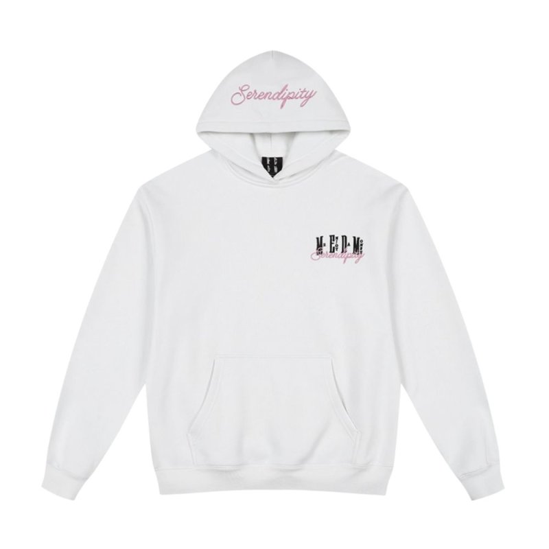 画像2: 25 M.E.D.M MEDM Sweat Hoodie ユニセックス メンズ 男女兼用 トレンド 刺繍 ルーズ ロゴ スウェット パーカー トレーナー  MR. ENJOY DA MONEY ミスターエンジョイダマネー (2)