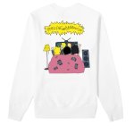 画像3: Unisex Nirvana anime print long-sleeved sweatshirt　男女兼用ユニセックスニルヴァーナアニメプリント長袖スウェットシャツ (3)