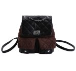 画像2: Quilted leather chain tote shoulder bag backpack rucksack　キルティングレザーチェーントートショルダーバックパックリュック (2)