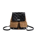 画像9: Quilted leather chain tote shoulder bag backpack rucksack　キルティングレザーチェーントートショルダーバックパックリュック (9)