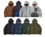 画像10: Short rib quilted hooded lightweight jacket ユニセックス 男女兼用 ショートリブキルティングフード付き軽量ジャケットコート (10)