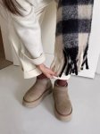 画像12: Ultra mini platform sheepskin boots ankle boots  ウルトラミニ厚底シープスキンスタイルブーツ ショートアンクルブーツ  (12)