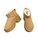 画像5: Ultra Mini New Heights Short Boots ankle boots  ウルトラミニニュー ハイツ厚底シープスキンスタイルブーツ ショートアンクルブーツ  (5)