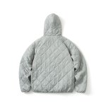 画像9: Short rib quilted hooded lightweight jacket ユニセックス 男女兼用 ショートリブキルティングフード付き軽量ジャケットコート (9)