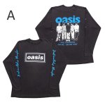 画像2: unisex Oasis Vintage Style Long-Sleeved T-shirt ユニセックスオアシスOASISヴィンテージスタイル長袖Tシャツプリント 長袖ラウンドネック Tシャツ  バンドT (2)