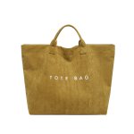 画像1: Suede-style large capacity tote bag　スエード調ラージキャパシティートートバッグ (1)