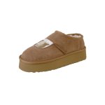 画像7: Bea Mary Jane platform sole boa-lined slip-on moccasins  メリージェーン厚底シープスキンスタイルボアスリッポンモカシン (7)