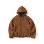 画像6: Short rib quilted hooded lightweight jacket ユニセックス 男女兼用 ショートリブキルティングフード付き軽量ジャケットコート (6)