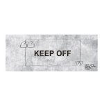 画像1: SALE セール KEEP OFF Logo Rug キープオフ ラグ カーペット (1)