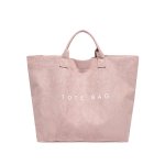 画像5: Suede-style large capacity tote bag　スエード調ラージキャパシティートートバッグ (5)