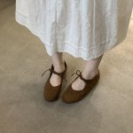 画像3: Women's Super soft ribbon flat pumps ballerina shoes　スーパーソフトリボンフラットパンプスバレリーナシューズバレーシューズ  (3)