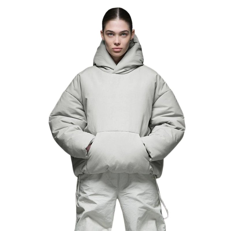 画像1: Hoodie down jacket Coat 　フーディーダウンジャケット コート (1)