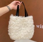 画像12: Mongolian fur tote bag　モンゴリアンファー調トートバッグ (12)