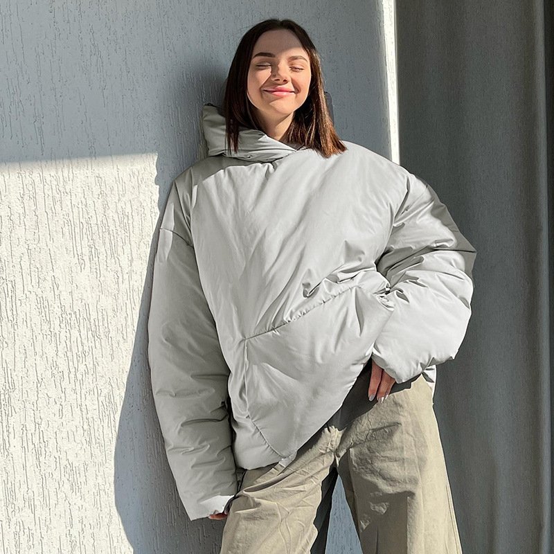 画像3: Hoodie down jacket Coat 　フーディーダウンジャケット コート (3)