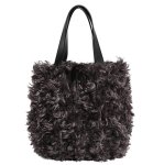 画像3: Mongolian fur tote bag　モンゴリアンファー調トートバッグ (3)