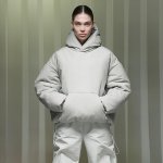 画像7: Hoodie down jacket Coat 　フーディーダウンジャケット コート (7)