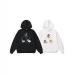 画像7: 3-point line Tom and Jerry print hoodie Sweat　 ユニセックス メンズ 男女兼用 3点ライントム＆ジェリープリントフーディ スウェット  (7)